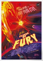 Flares Of Fury | Space, Astronomie & Ruimtevaart Poster | A3: 30x40 cm