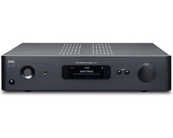 NAD C 389 krachtige hifi stereo versterker - zwart
