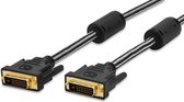 Ednet 84521 3m DVI-D DVI-D Zwart DVI kabel