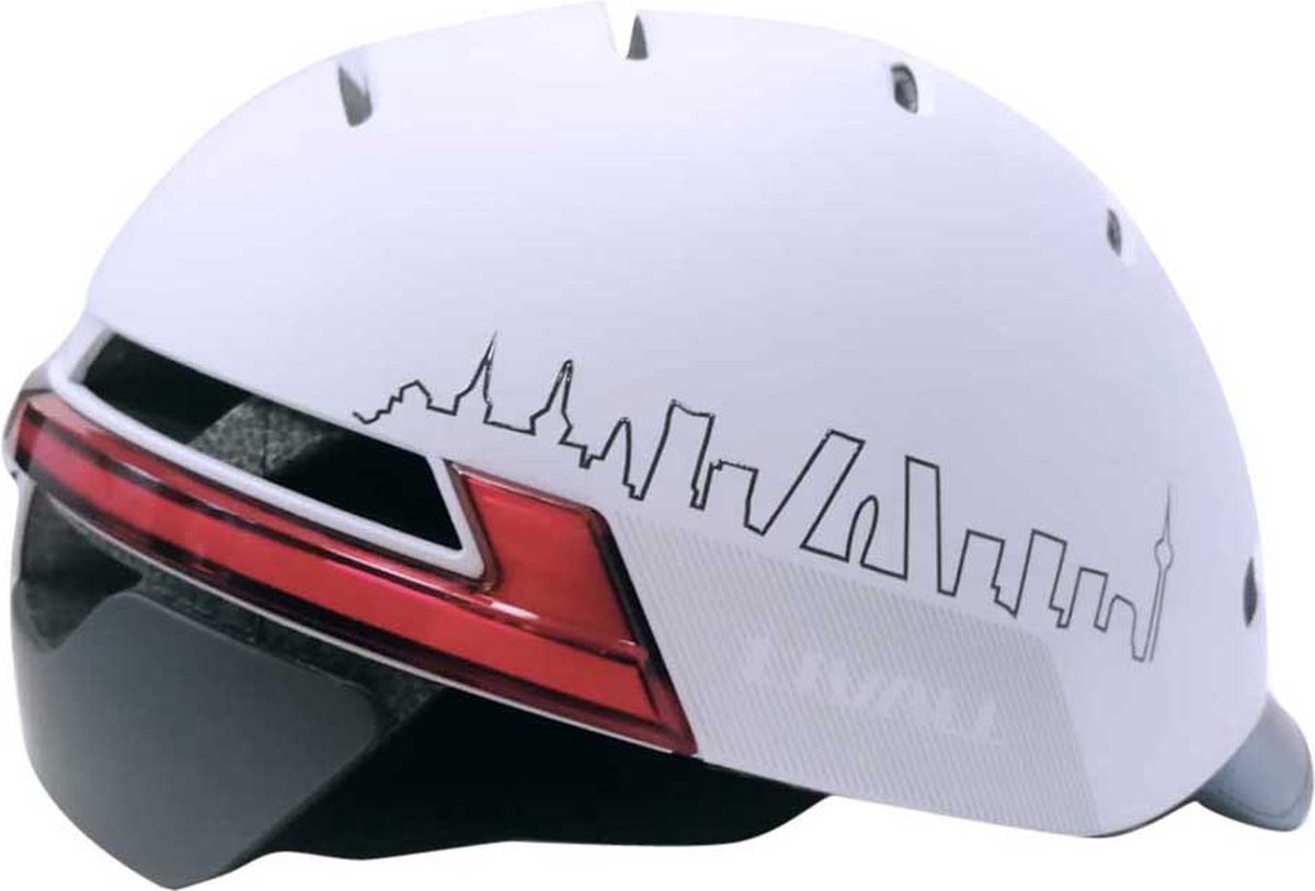 Livall Bh51m Neo Madrid Edition Stedelijke Helm Grijs M