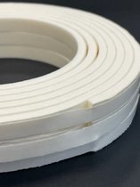 Zelfklevend PVC Tochtband I-Profiel - Wit - 9mm x 4mm x 7,5m - Tochtstrip