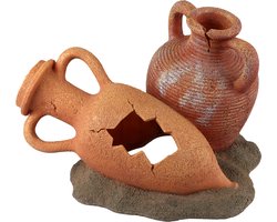Aqua Della - Aquariumdecoratie - Vissen - Amforen Cluster M - 19x14,9x13,5cm Meerkleurig - 1st