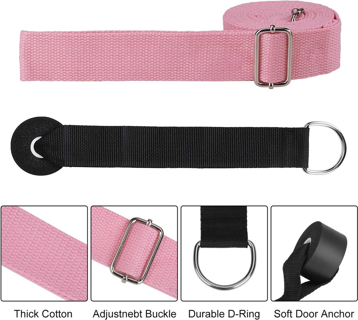 Ceinture de yoga gymnastique bande extensible danse ballet sport sangle  élastiqu