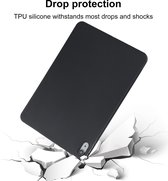 Mobigear - Tablethoes geschikt voor Dunne Samsung Galaxy Tab S9 Hoes Flexibel TPU | Mobigear Ultra Thin Backcover | Galaxy Tab S9 Case | Back Cover - Zwart