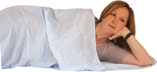 Travelsafe Silk Inlet Mummy - 1pers. - White natural van Travelsafe — afbeelding 4