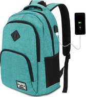 Backpack Men and Women,School Bag Teen Boy and Girl Daypack Laptop Backpack for College High School Office Work City Tr