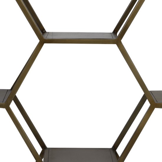 Light & Living Meuble ouvert 100x24.5x179 cm HUAL bronze antique