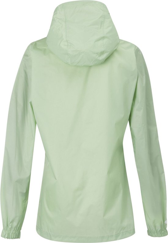 Regatta, Wmn Pack-It III Opvouwbaar Dames Regen Jack, Quiet Green, Maat 46
