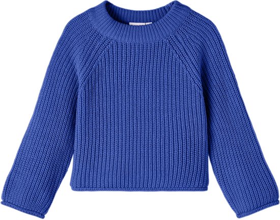Name it trui meisjes - blauw - NMFvenja - maat 98