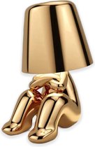 Luxus - Lampe de table Bins Brother - Or - Mr Which - Golden man - Design - Accessoire déco - Décoration salon - Décoration chambre - Décoration table - Lampe de table décorative - Accessoire maison