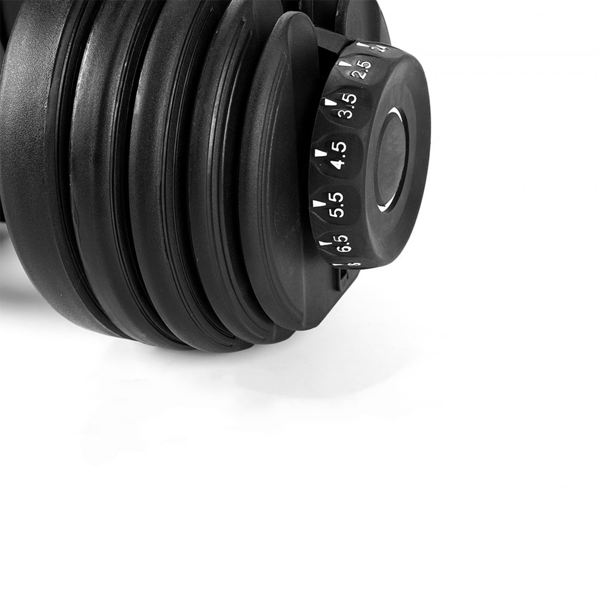 Verstelbare Dumbbell 24 KG | Aanpasbare Halter Gewichten | 15 Dumbbells in 1 | 2.5 t/m 24 KG Gewichtsbereik | Ruimtebesparende Halterset | Eenvoudig Gewicht Wisselen | PREMIUM Kwaliteit | Ideaal voor Home Fitness Gym / Thuis Sporten & Krachttraining – foto 7