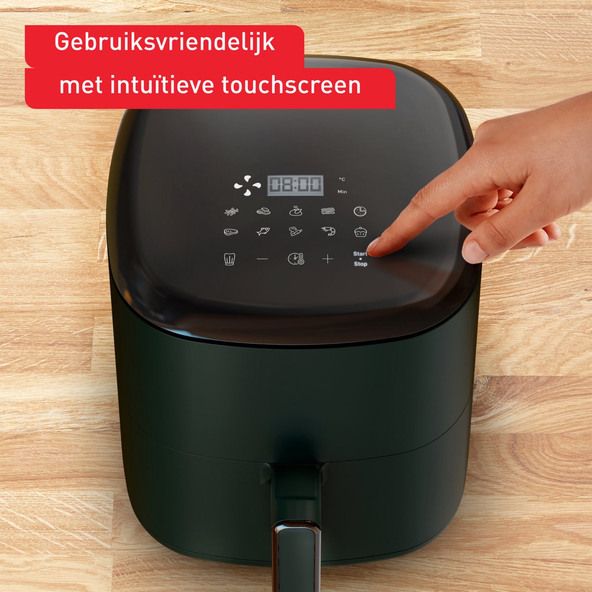 Afbeelding 3 van Tefal Easy Fry Max EY2453 - Airfryer - 5L - 1500W - Voor 6 personen - Zwart