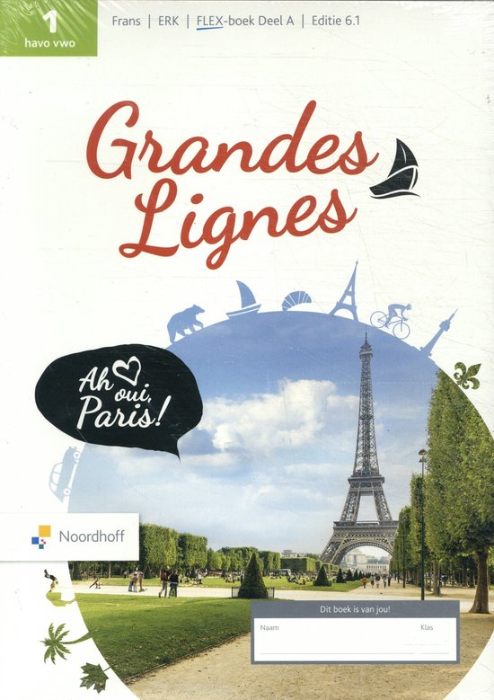 Grandes Lignes 1 havo/vwo Frans Flexboek A+B 9789001024574 Boeken bol