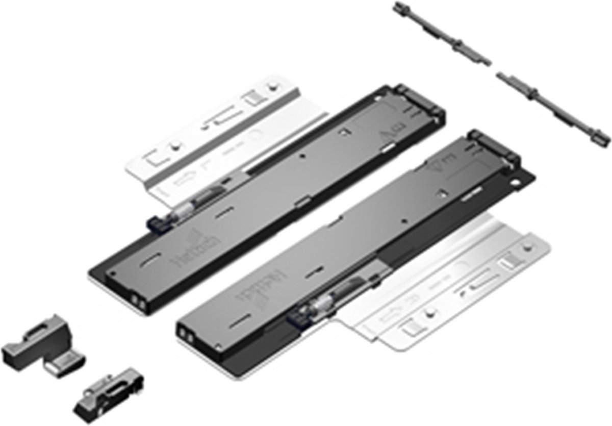 Push to open systeem voor Quadro 4D V6 tot 10 tot 30 kg