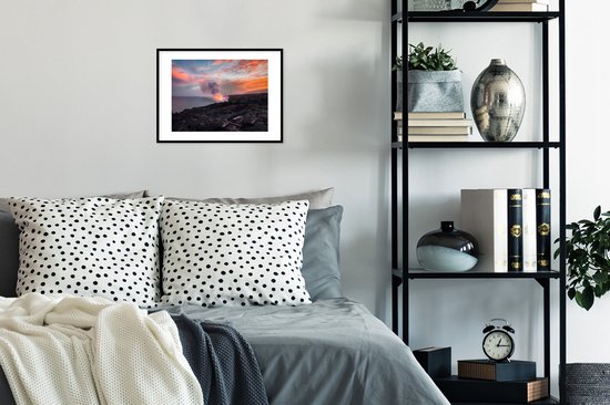 Volcan de Lava près de l'océan