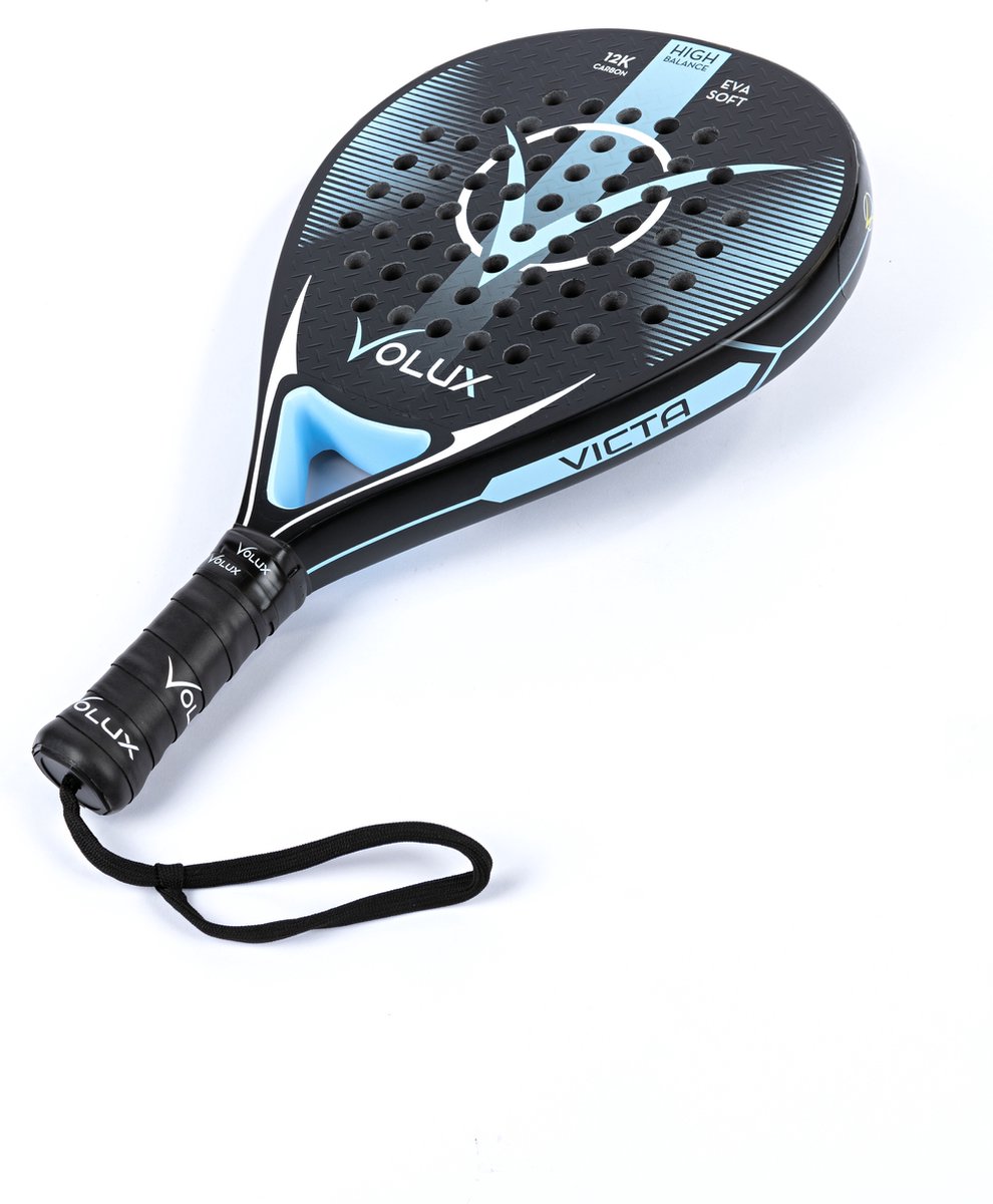 Volux Victa - Padel racket - Druppel vorm - 12k Carbon -