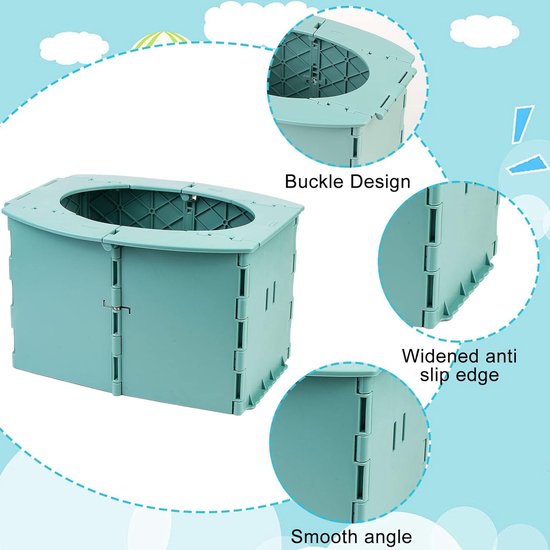 Toilettes pliantes pour enfants Portable Pliante Siège de toilette