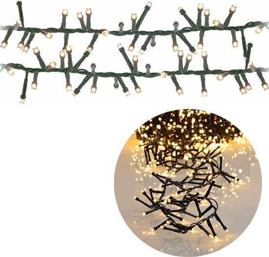 Kerstverlichting warm wit 1200 LED (24 meter