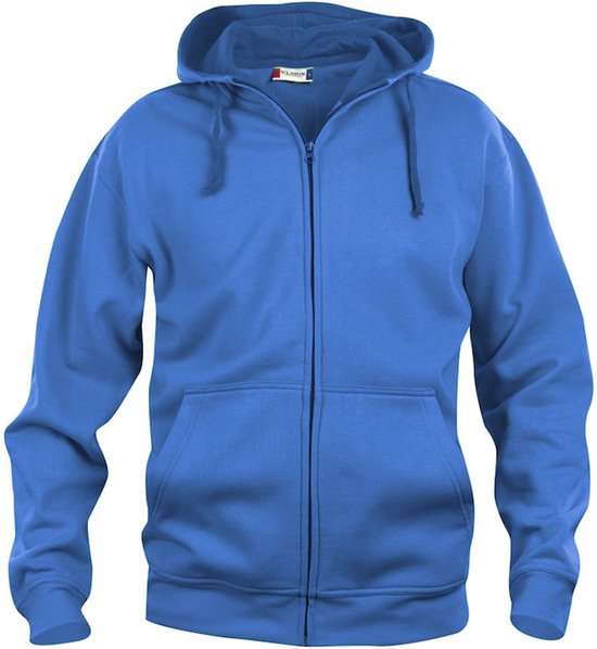 Clique Hoody Basic Full zip Homme - Cobalt - Taille 4XL