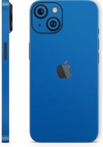 iPhone 15 Skin Mat Blauw - 3M Sticker