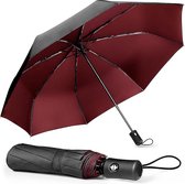 Paraplu, klassiek, winddicht, automatisch, inklapbaar, compact, met één knop, automatisch openen en sluiten
