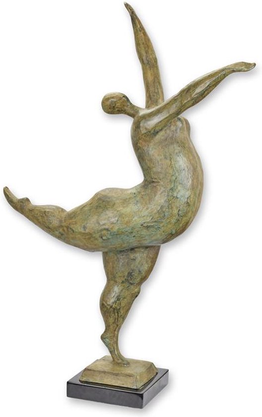Brons beeld - naakte vrouw - modern - sculptuur - 61 cm hoog