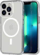 Tech21 Evo Clear - iPhone 13 Pro hoesje - Schokbestendig telefoonhoesje - Geschikt voor MagSafe - Transparant - 3,6 meter valbestendig