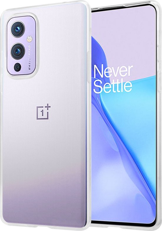 Coque en Siliconen LuxeBass adaptée au OnePlus 9 - Soft Cover - Transparente - coque de téléphone - coque de téléphone portable - coque de téléphone