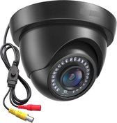 Graytified - Cctv Camerasysteem - Camera Beveiliging Draadloos Wifi - Wifi Beveiligingscamera Set Buiten - Zwart