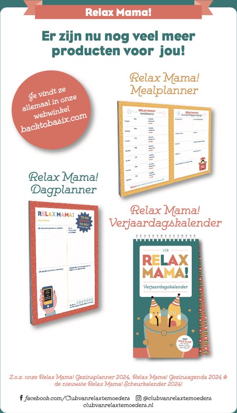 Relax Mama Verjaardagskalender