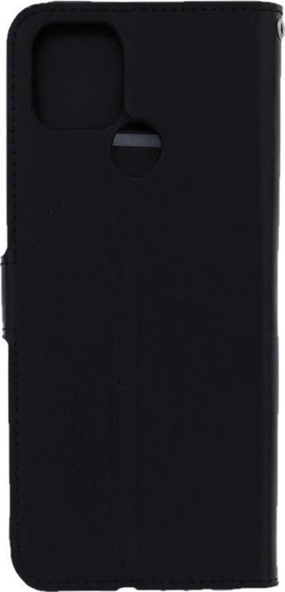 LuxeBass Telefoon Wallet Bookcase voor Oppo A52 / A72 / A92 ? Portemonnee telefoonhoesje voor Bankpassen ? Hoesje voor Oppo A52 / A72 / A92 ? Kunstleer ? Siliconen Houder ? Magnetische sluiten- Zwart - bookcase - boekhoesje - book case - boek hoesje