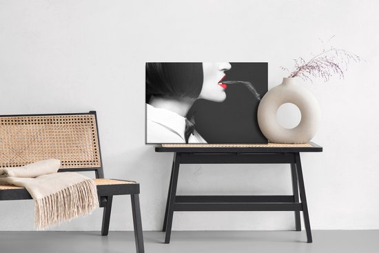 Painting King - Tableau sur toile Femme au mousquet - 40 x 30 cm