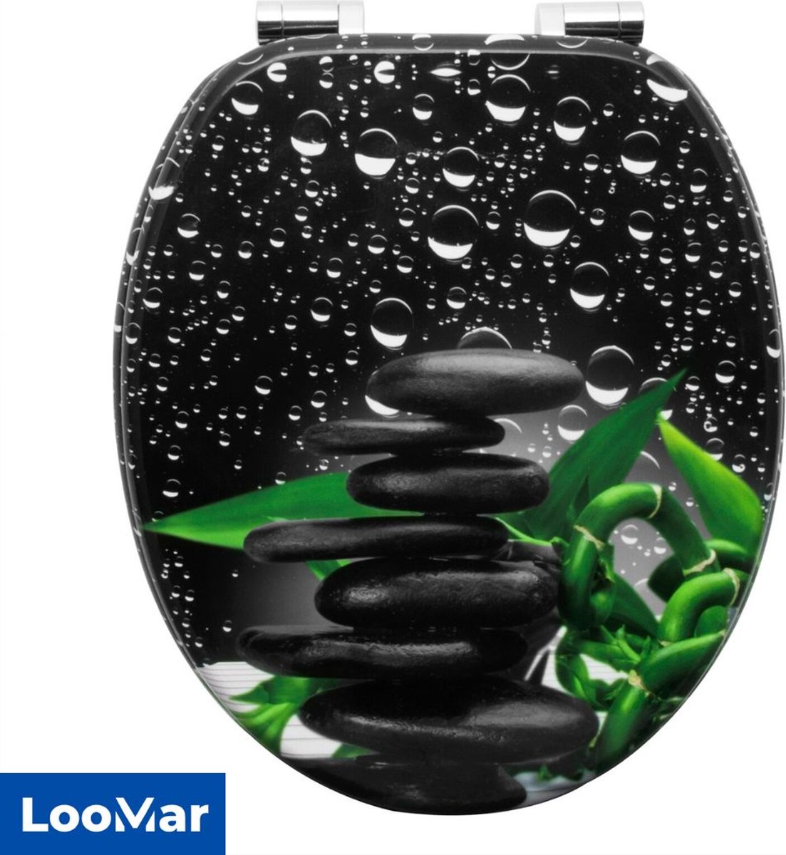 WC Bril met softclose - Toiletbril met deksel - Met Print
