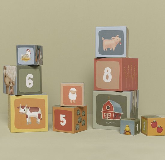 Little Dutch - Stapeltoren FSC - Little Farm van Little Dutch — afbeelding 5