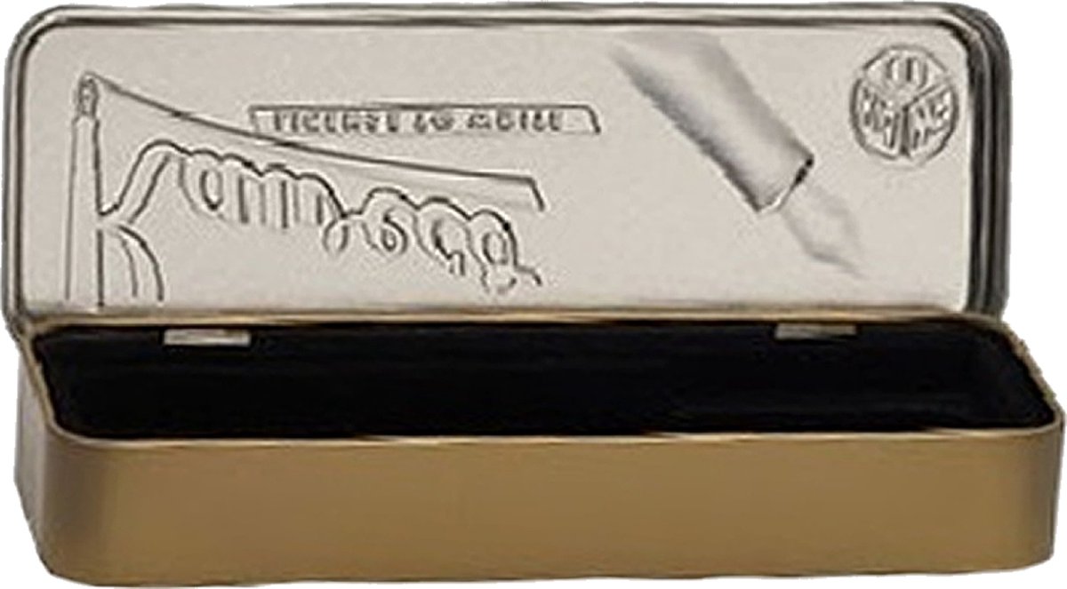 Kaweco - Stylo plume Perkeo INFRAROUGE - MEDIUM - Clip Argent -  Distributeur Twist 