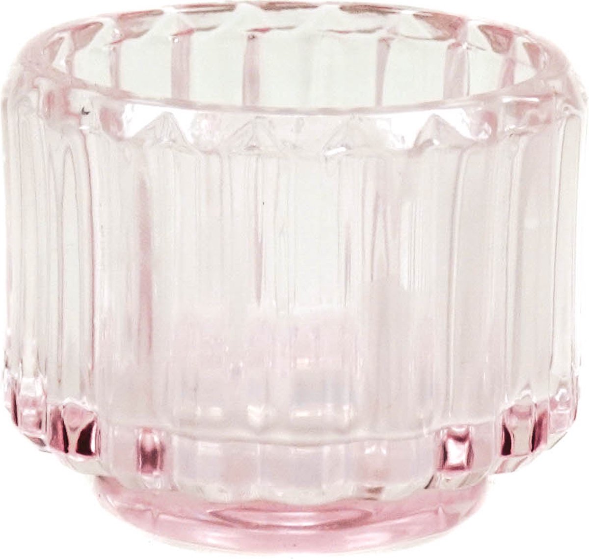 Housevitamin Waxinelichthouder- Pink -8x6.5cm Roze