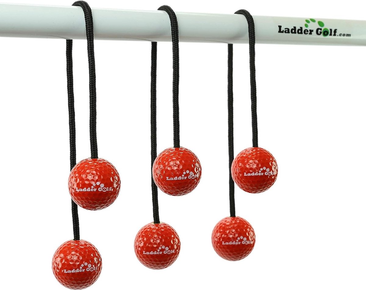 Ladder Golf Balspel Soft Bolas – Red/rood
