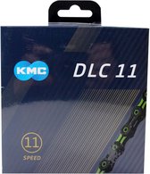 KMC X11 DLC Fietsketting 11 speed - Zwart/Groen