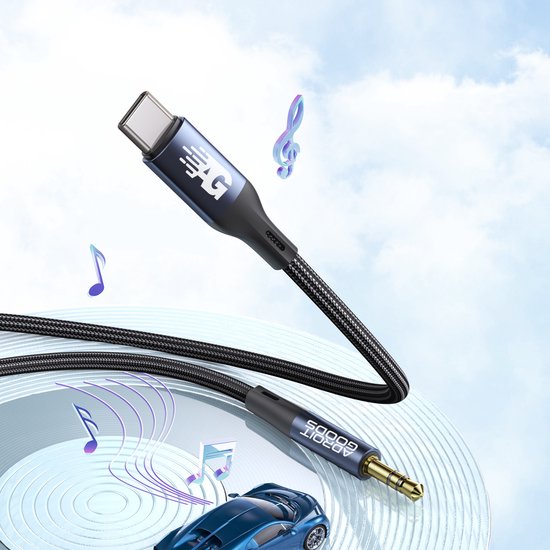 Cavo Aux Usb C Jack Da USB C A 3,5 Mm E Adattatore Per Caricabatterie Adattatore Per 460327