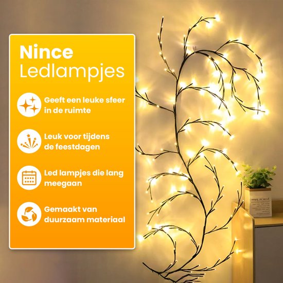 Nince lichtboom Kerstverlichting Takken met Verlichting