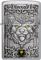 Zippo aansteker Wolf Emblem Design