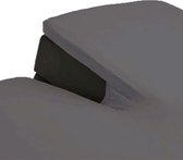 Hoeslaken Split Topper Dubbel Jersey Antraciet 200x230 + 30 cm