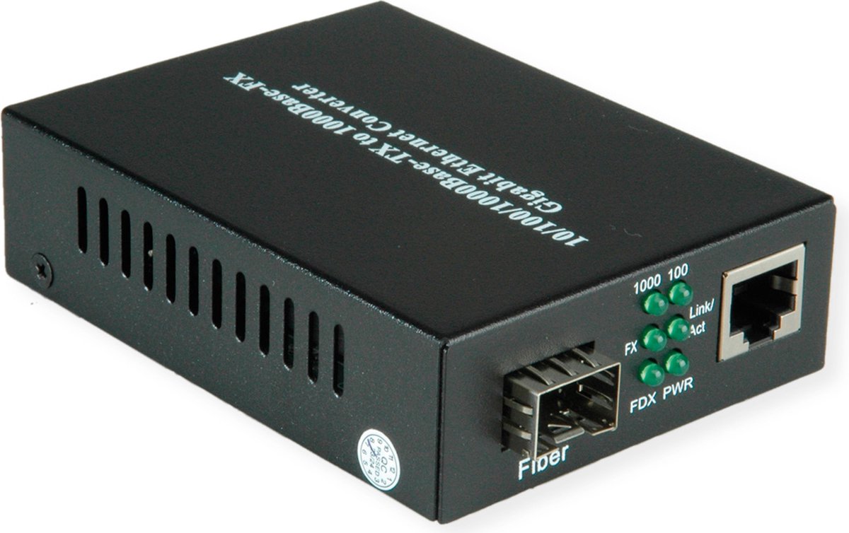 VALUE Gigabit Ethernet Converter, RJ-45 - SFP