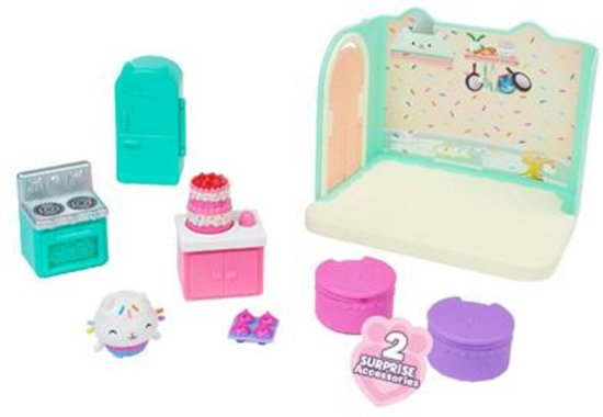 Gabby's Poppenhuis - Cakey's Keuken-speelset