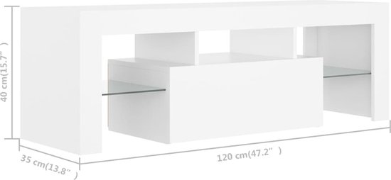 vidaXL-Tv-meubel-met-LED-verlichting-120x35x40-cm-wit