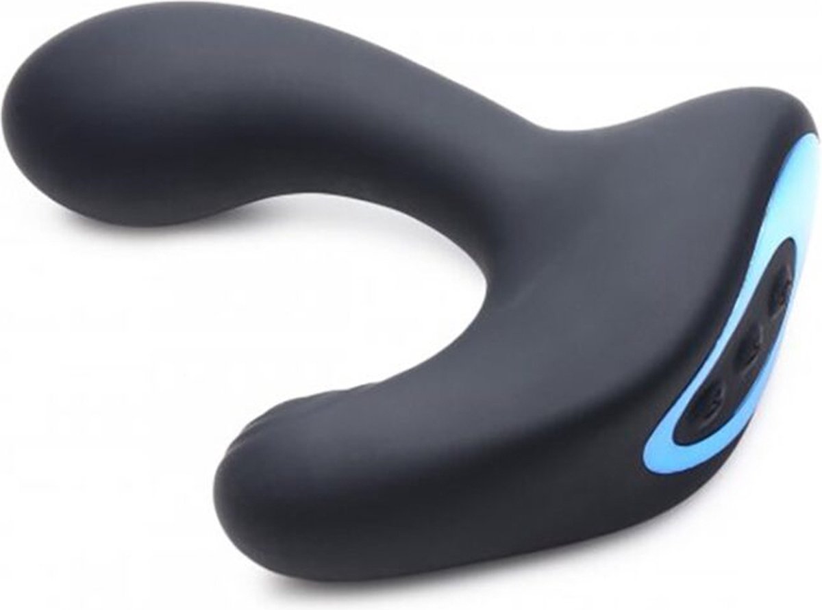Goedkoopste XR Brands Silicone Prostate Stimulator Remote Control with 10 Speeds black