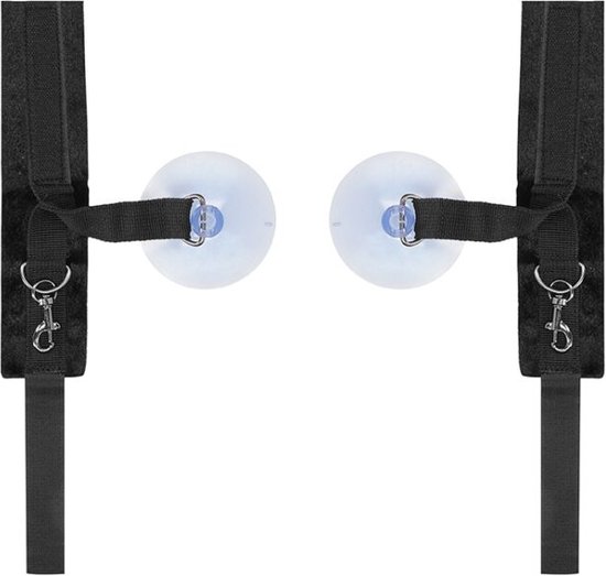 Menottes BDSM à Ventouses – Pour Poignets Ou Chevilles, Unisexe, Marque Chez-laurette – Neuves