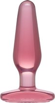 Doc Johnson Pink Jelly - Buttplug - Roze - Medium - Ø 35 mm