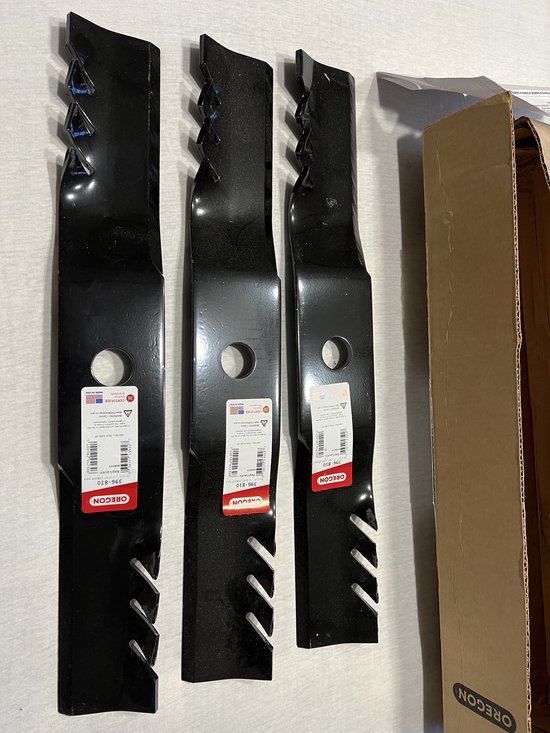 Oregon 396-810 Gator G6 Blades 3 Pack Kubota RCK60- 21Z 24B ZD 18 - Foto 8