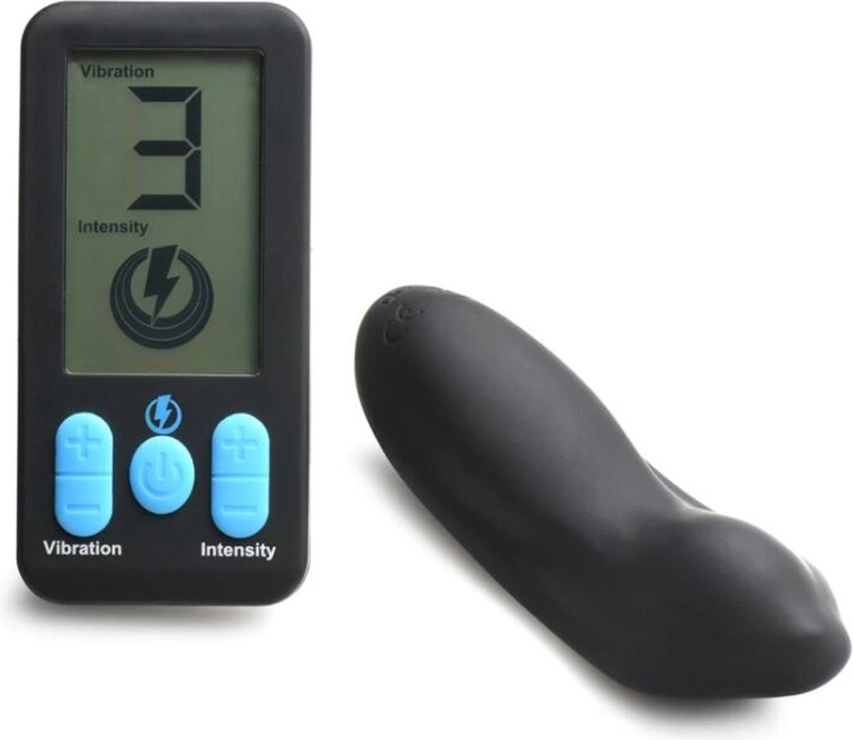 Goedkoopste XR Brands - E-Stim Panty Vibe with Remote Control - Black